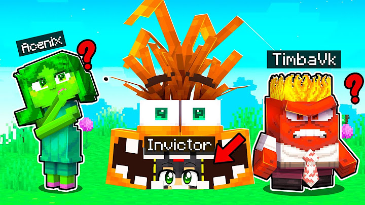 EL ESCONDITE: Nos CONVERTIMOS en EMOCIONES de INTENSAMENTE en Minecraft 😂