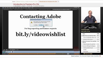 "Introduction to the Program" | Adobe Premiere Pro CS6 with Educator.com