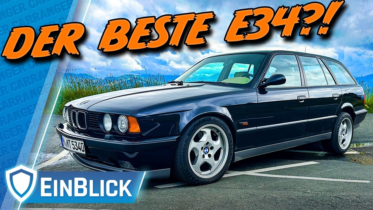 BMW M5 Touring E34 (1994) - FREUDE am FAHREN für ALLE! Reihensechser in  Reinkultur 