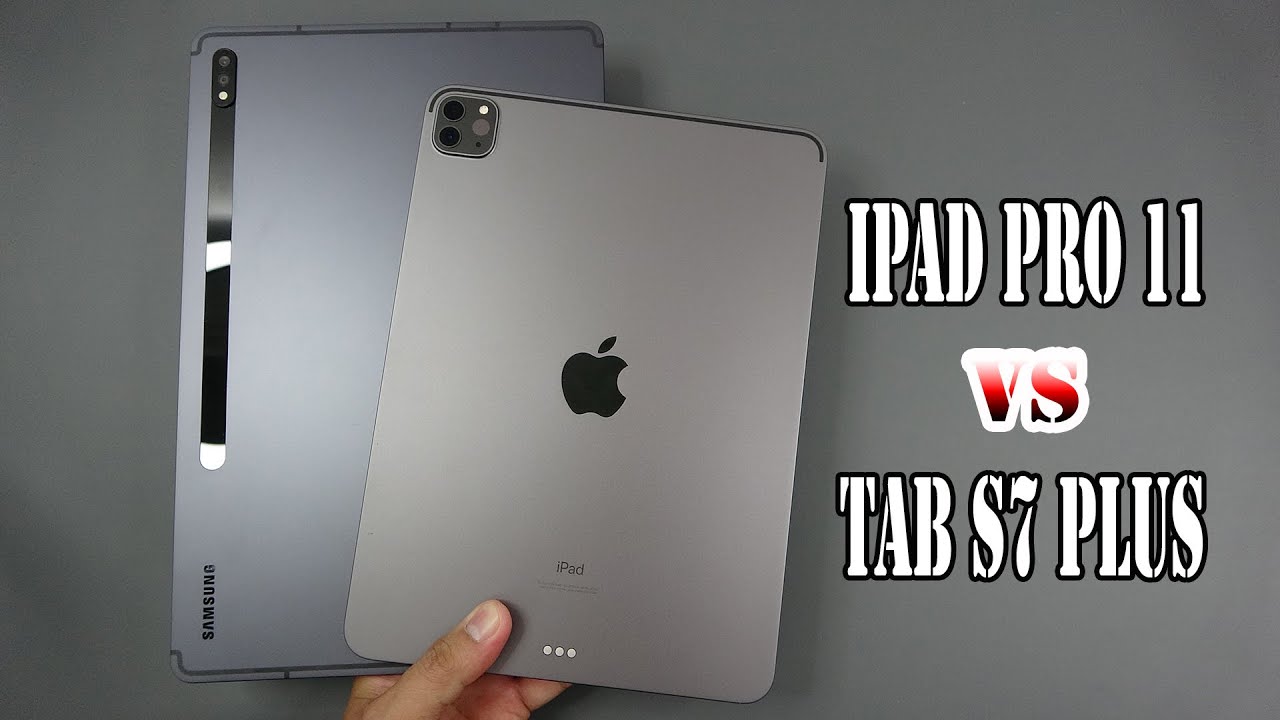 Samsung Tab S7 Plus vs iPad Pro 11 (2020) | SpeedTest and Camera comparison