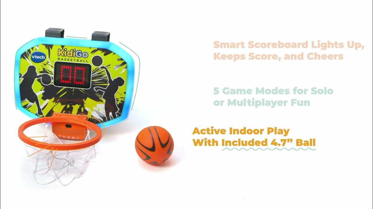 KidiGo™ Basketball Hoop Demo Video VTech® Canada YouTube