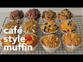 How to make fluffy and soft muffins  one muffin batter with many flavours  sundae bakes