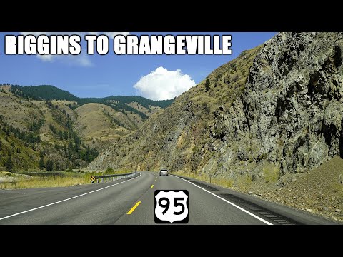 US-95 in Idaho: The Salmon River Canyon & The White Bird Grade