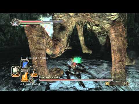 Video: Dark Souls 2 - Royal Rat Authority, Sjef Taktikk