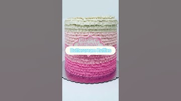 Buttercream Ruffles