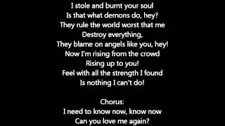 Love me again - John Newman w/lyrics