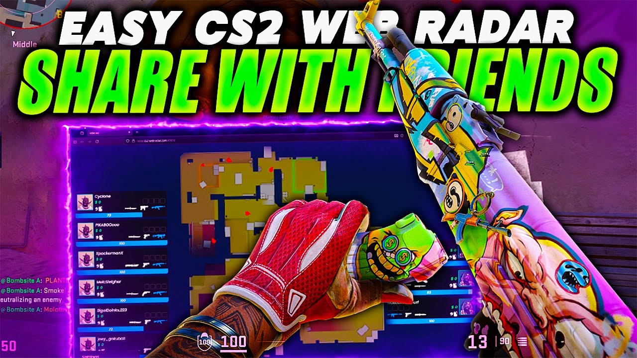 Testing Safe & Sharable CS2 Web Radar Cheats (VACNET PROOF)