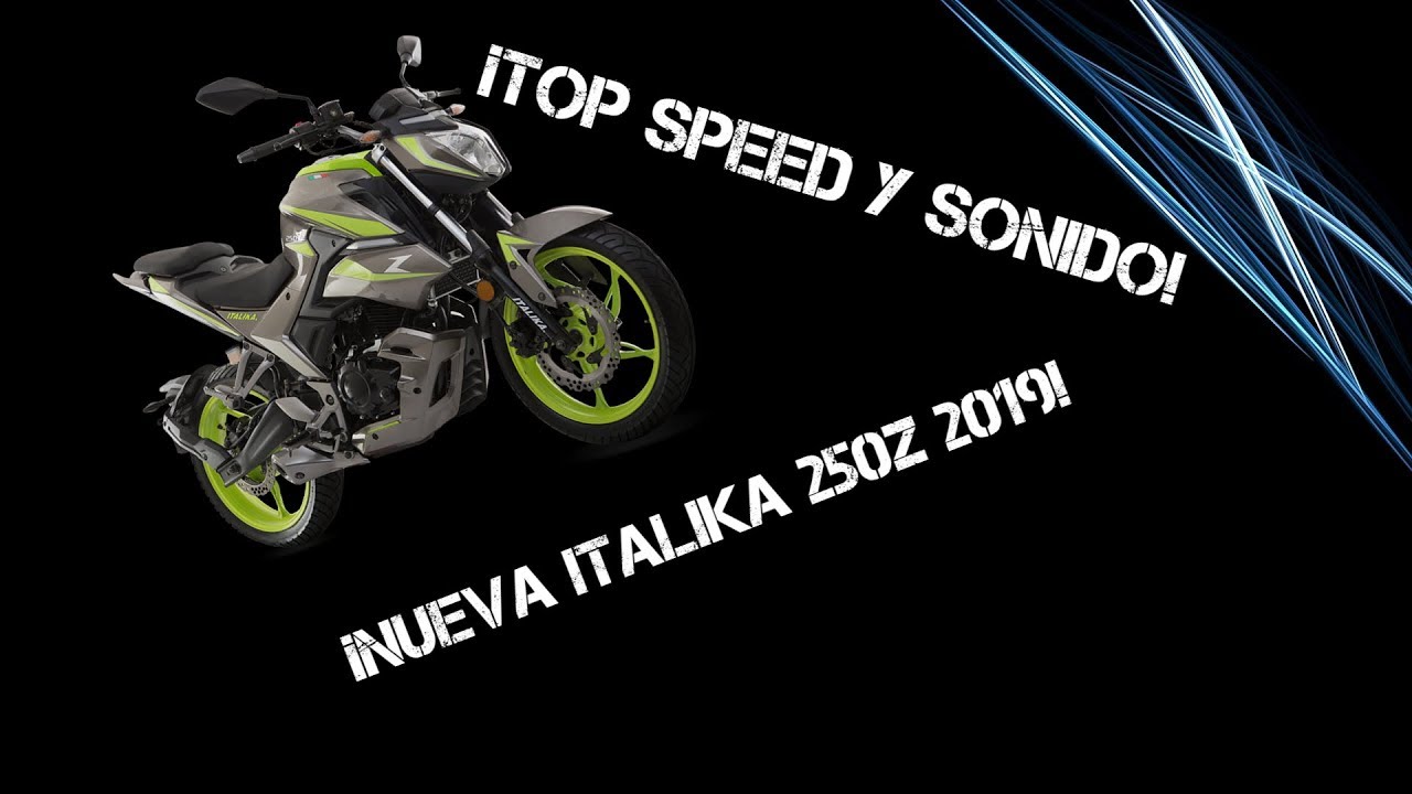 Nueva Italika 250z Modelo 2019loncin Cr4 250 Pro Top Speed Y Sonido
