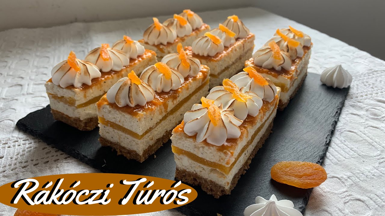 Rákóczi Túrós,cukor és fehérliszt mentesen, sütés nélkül | HagymaLekvár