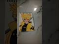 Drawing Naruto Uzumaki #anime #drawing #art