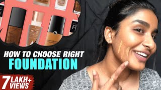 HOW TO CHOOSE RIGHT FOUNDATION | DUSKY SKIN | RESHMA MURALIDARAN