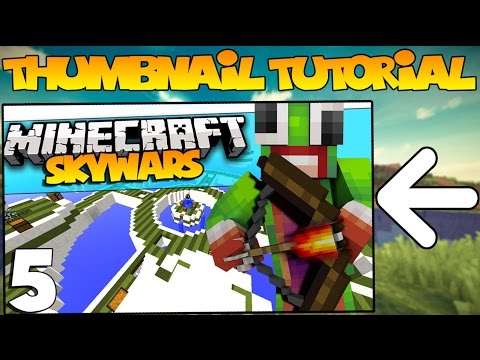 How to Make Advanced Minecraft Thumbnails (Easy Tutorial 
