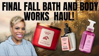 Last Bath and Body Works Fall Fragrance Haul