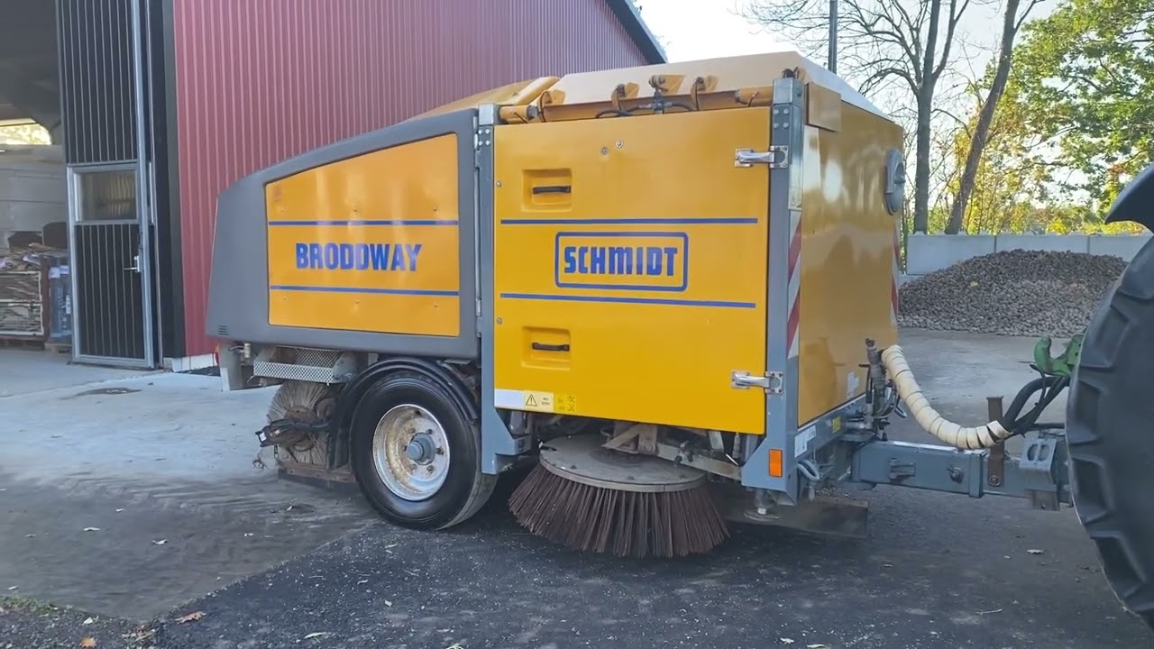 Sopmaskin Broddway Trailer Sweeper WASA 3000
