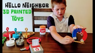 Hello Neighbor  - 3D Printed Toys - In Real Life