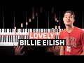 lovely - Billie Eilish, Khalid - EASY PIANO TUTORIAL (accompaniment with chords)