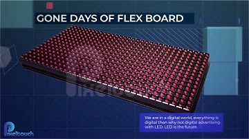 Single colour P10 scrolling led display in Nepal