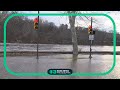 Kelly Drive closed after heavy rain causes flooding