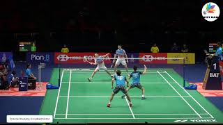 Nice Angle - Kevin Sanjaya Sukamuljo/Marcus Fernaldi Gideon vs Zhang Nan/Ou Xuan Yi | Thailand Open