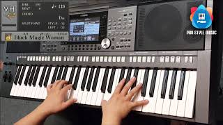 Black Magic Woman - Carlos Santana Cover on Yamaha PSR S970 chords