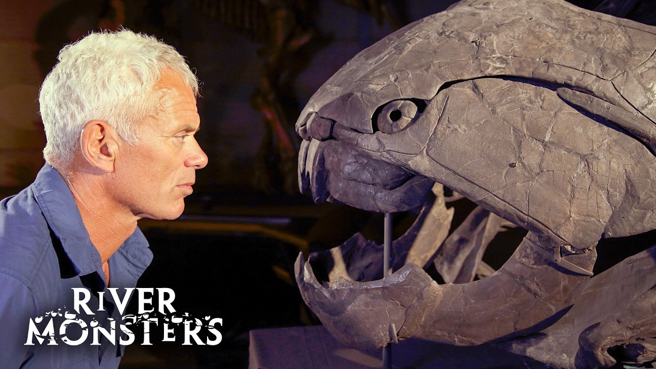 Dunkleosteus: The Armoured Prehistoric Bone Crusher | River Monsters