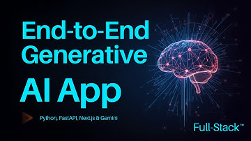 End-to-End Generative AI App Using FastAPI, Next.js & Gemini Model | Full-Stack Application