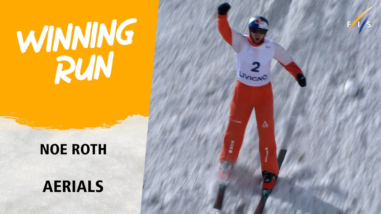 Noe Roth ends 2-year World Cup drought in style! | FIS Freestyle Skiing ...