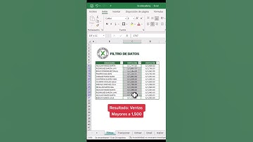 ¡Aplica Filtros en Excel Como un Pro y Encuentra Datos en Segundos!.