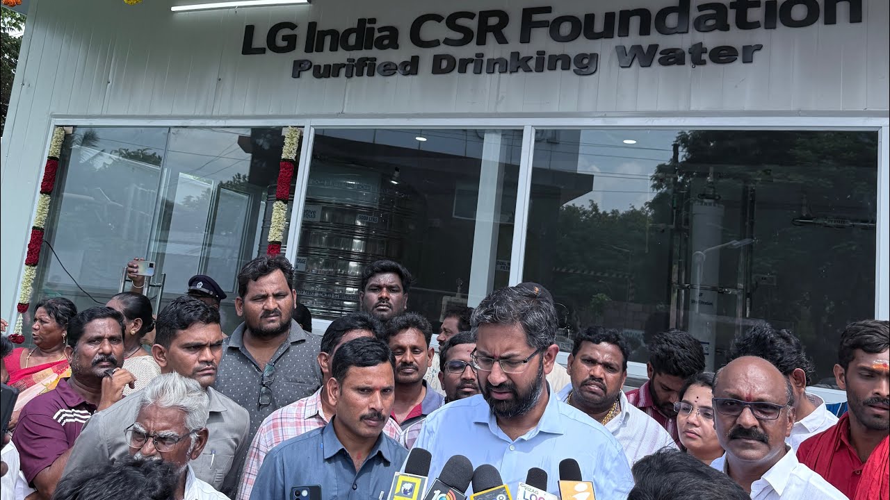 LG India CSR Foundation Purified Drinking water Unit based on Ultra Filtration and UV By Innovative 
