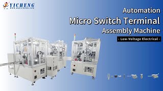 🚀 Precision Meets Efficiency – Micro Switch Terminal Assembly Automation