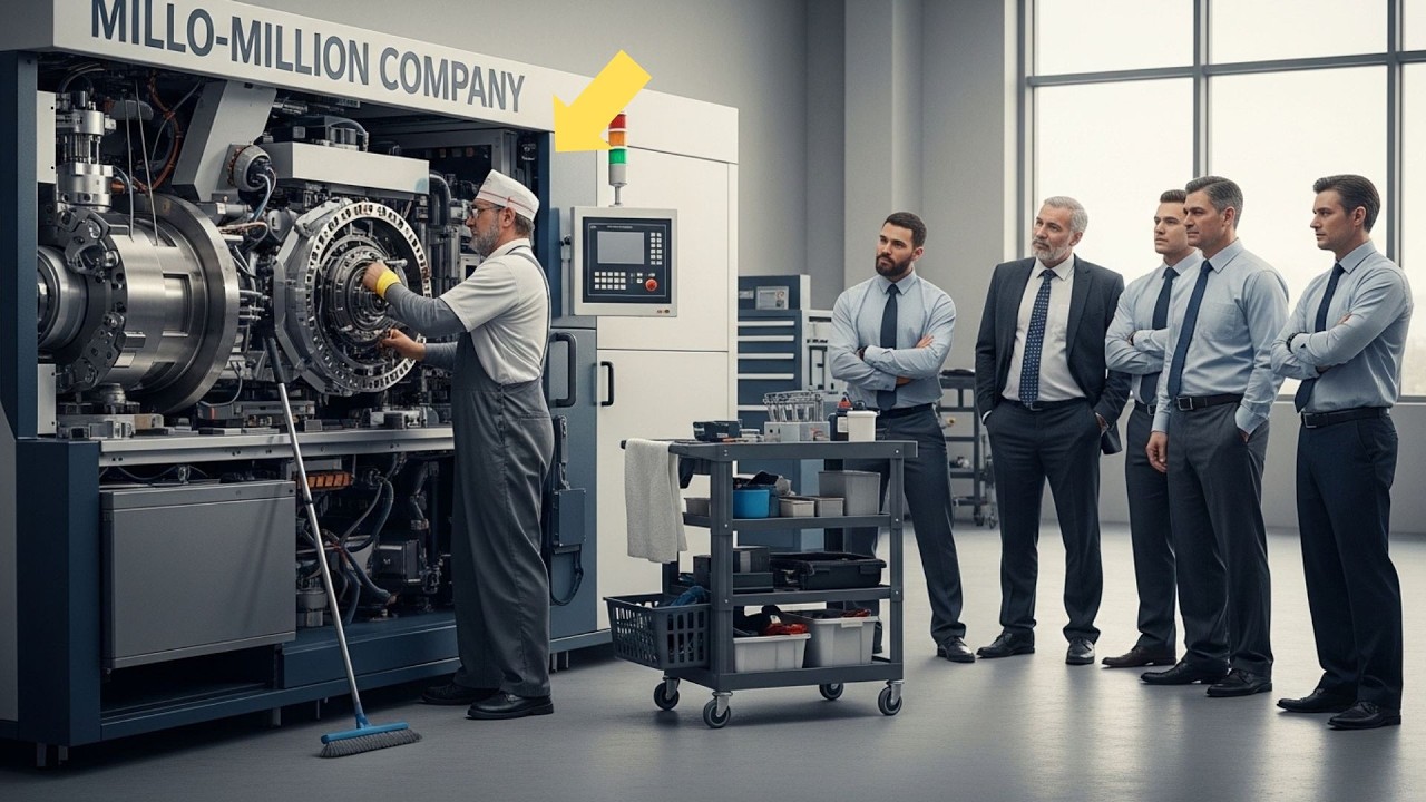 El error de 10 millones que solo un hombre de limpieza pudo resolver.