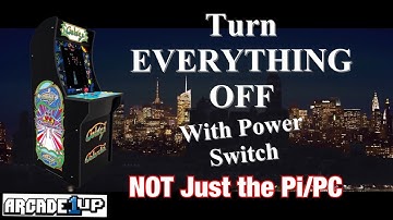 Arcade1UP Mod - Turn Everything, Yes Everything OFF with Stock Power Switch