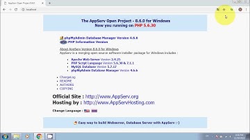 Appserv -Download Appserv Localhost Installation And Configuration