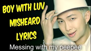 BTS Boy With Luv Misheard Lyrics - Try Not To Laugh