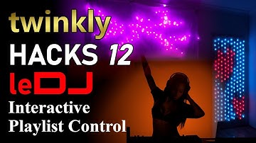 Effect Control with keyboard - Twinkly light Hacks 12