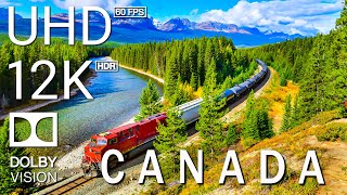 CANADA - 12K Scenic Relaxation Film With Inspiring Cinematic Soundtrack - 12K (60fps) Video Ultra HD