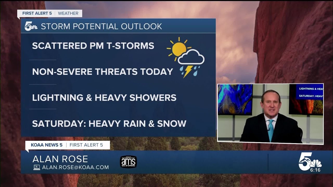 Afternoon showers & thunderstorms Friday ahead of a cool & wet weekend ...