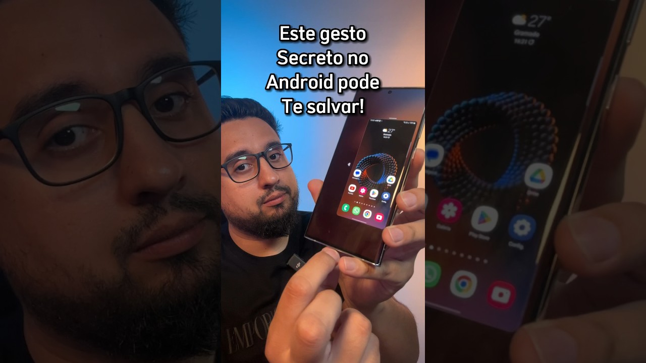 Gesto secreto no android que pode te salvar #celular #dicas #truques #android