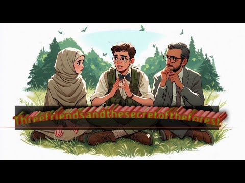 **Three friends and the secret of the forest**💞 /**تین دوست اور جنگل کا راز**/# friendship 🌹🤗