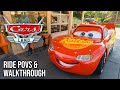 Cars land 10th anniversary walkthrough  rides 2022  disney california adventure 4k pov