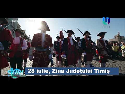 TeleU: 28 iulie, Ziua Județului Timiș