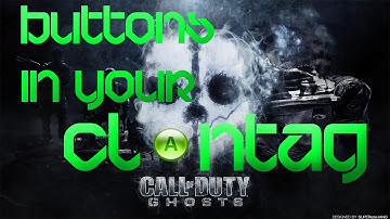 Call of Duty: Ghost Glitches - Put Buttons in Your Clan Tag (AFTER PATCH)