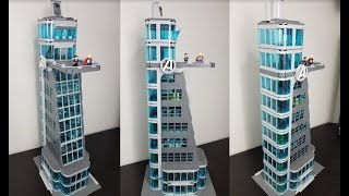 How to Build a LEGO Avengers Tower
