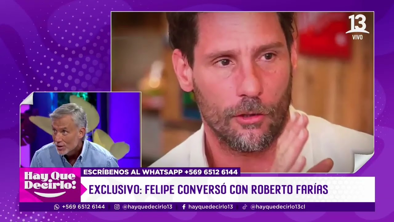 Roberto Farías se refiere a las palabras de Gonzalo Valenzuela en los Premios Caleuche | Canal 13