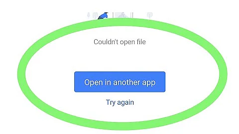 How To Fix Couldn't Open File Open In Another App Try Again Problem | Mi Doc Viewer Problem