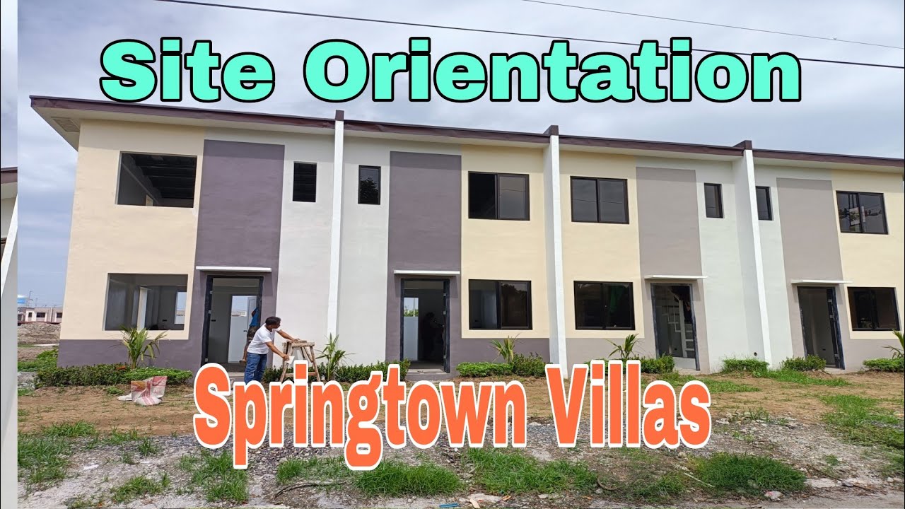 Springtown Villas site orientation/Tanza/Teammharlhen YouTube