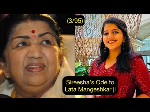 Sireesha’s Ode to Lata Mangeshkar ji | Sireesha Bhagavatula | Chitthiye
