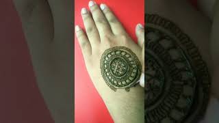 mandala mehedi design simplemahndi beautifulmehndi henna shots