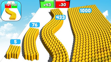 BULLET ARMY RUN - Max Level Gameplay ( Android,iOS) New Update Satisfying ASMR