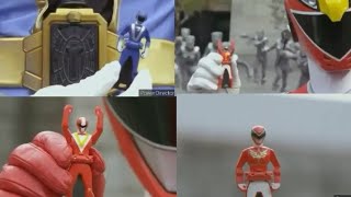 Gokaiger All gokai change in Goseiger vs Gokaiger movie | Super Sentai Content